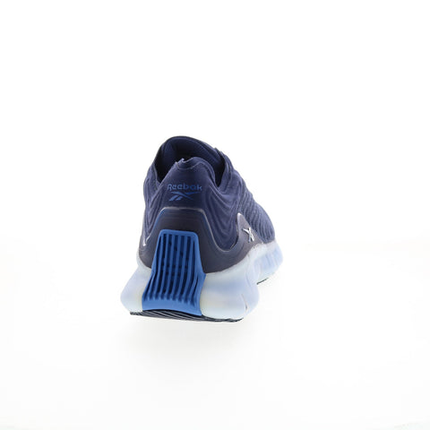 Reebok Zig Kinetica FW5292 Mens Blue Canvas Athletic Running Shoes