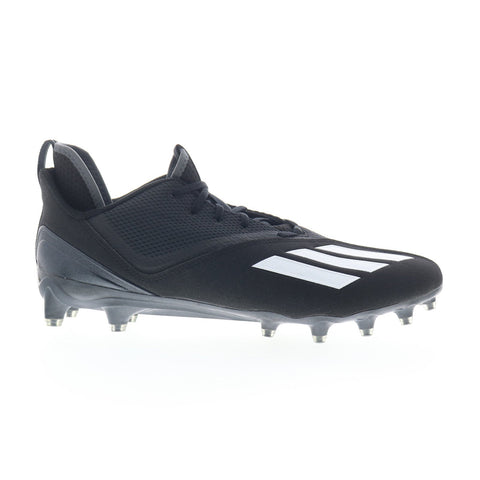 Adidas Adizero Scorch FY8359 Mens Black Canvas Athletic Football Cleats Shoes
