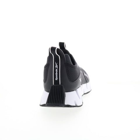 Reebok Zig Dynamica Int FY9677 Mens Black Canvas Athletic Running Shoes