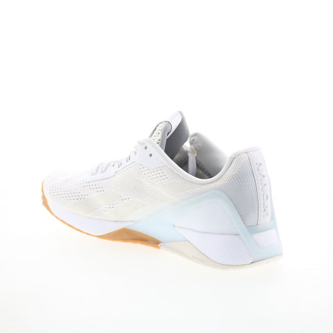 Reebok Nano X1 Womens Beige Mesh Athletic Cross Training Shoes