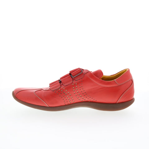 Giano Mefisto G204 Mens Red Leather Strap Lifestyle Sneakers Shoes