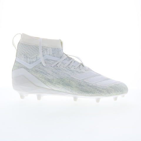 Adidas Adizero 8.0 SK G27039 Mens White Athletic Football Cleats Shoes