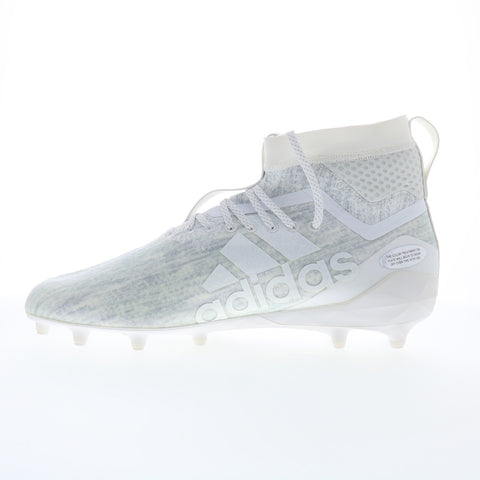 Adidas Adizero 8.0 SK G27039 Mens White Athletic Football Cleats Shoes