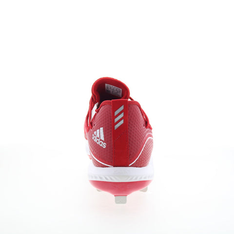 Adidas Icon V Bounce G28267 Mens Red Athletic Baseball Cleats Shoes