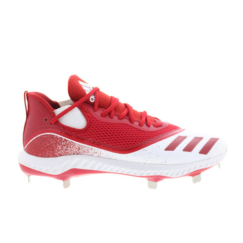 Adidas Icon V Bounce G28267 Mens Red Athletic Baseball Cleats Shoes