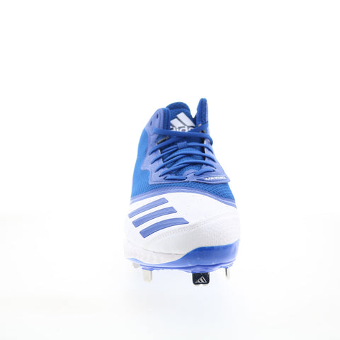 Adidas Icon V Bounce Mid G28273 Mens Blue Athletic Baseball Cleats Shoes
