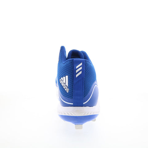 Adidas Icon V Bounce Mid G28273 Mens Blue Athletic Baseball Cleats Shoes