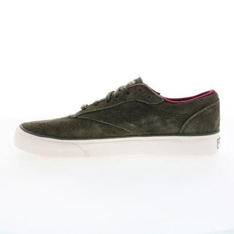 Reebok Club C Coast Mens Green Suede Lifestyle Sneakers Shoes