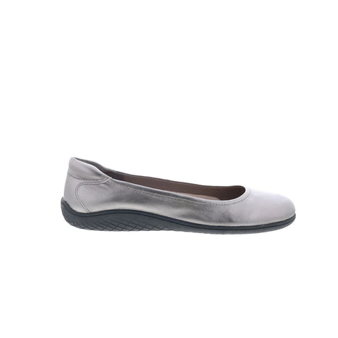 Easy Spirit Gabbie SEGABBIE Womens Gray Leather Slip On Ballet Flats Shoes