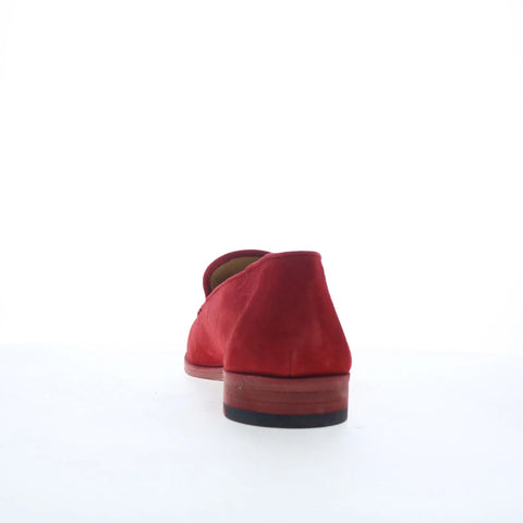 Mezlan Gades Suede Tassel 29014 Mens Red Loafers & Slip Ons Casual Shoes