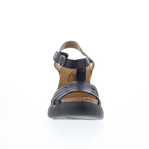 Fly London Gait GAIT959FLY-000 Womens Black Wedges Sandals Shoes
