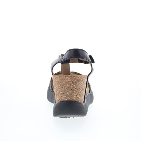 Fly London Gait GAIT959FLY-000 Womens Black Wedges Sandals Shoes