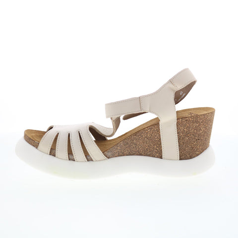 Fly London Gait GAIT959FLY-001 Womens Beige Wedges Sandals Shoes