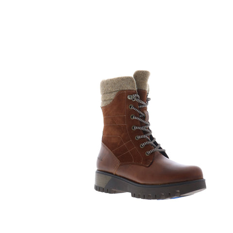 Bos. & Co. Gala Prima Womens Brown Suede Lace Up Casual Dress Boots
