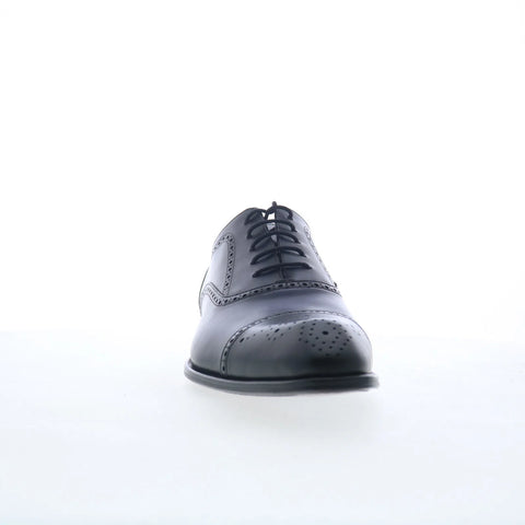 Mezlan Galante 26875 Mens Black Leather Oxfords & Lace Ups Cap Toe Shoes