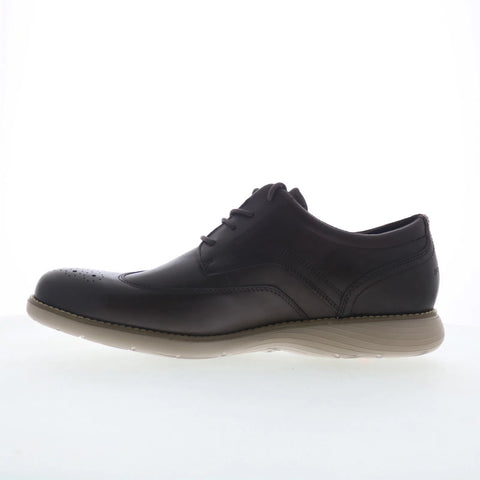 Rockport Garett Mens Brown Oxfords & Lace Ups Wingtip & Brogue Shoes