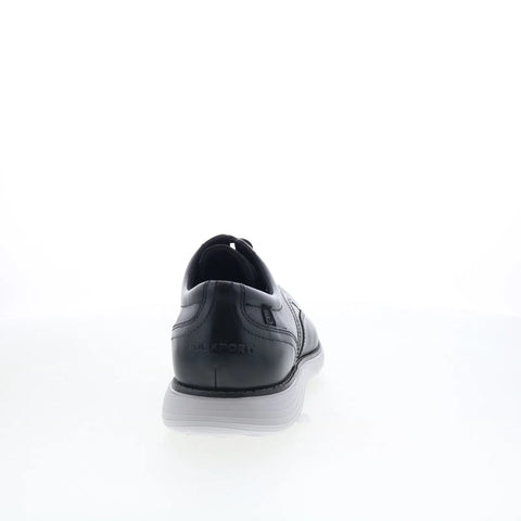 Rockport Garett Wingtip Mens Black Wide Oxfords Wingtip & Brogue Shoes