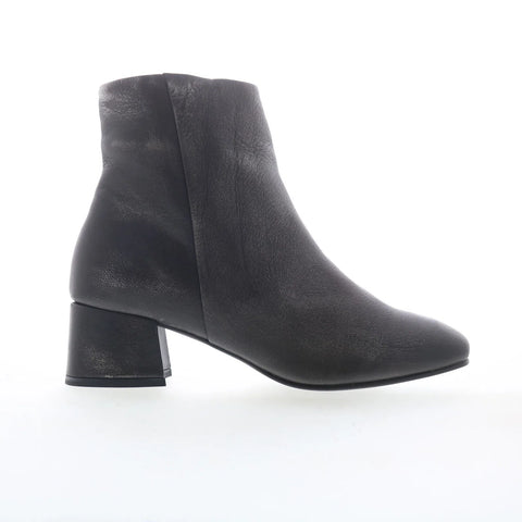 Miz Mooz Garin Womens Gray Leather Zipper Ankle & Booties Boots