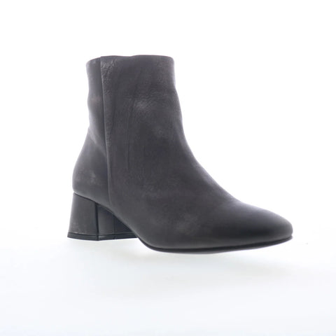 Miz Mooz Garin Womens Gray Leather Zipper Ankle & Booties Boots