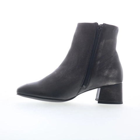 Miz Mooz Garin Womens Gray Leather Zipper Ankle & Booties Boots