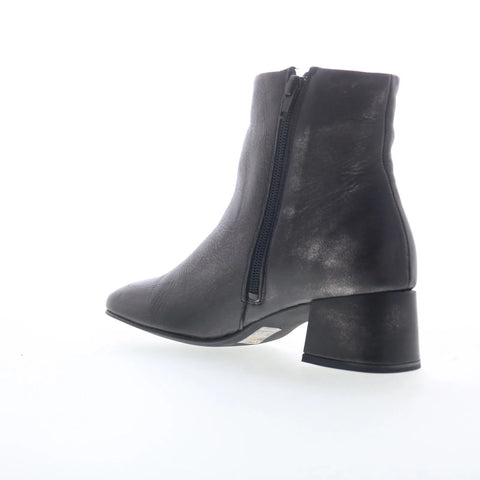 Miz Mooz Garin Womens Gray Leather Zipper Ankle & Booties Boots