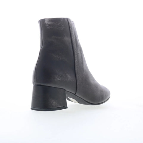 Miz Mooz Garin Womens Gray Leather Zipper Ankle & Booties Boots