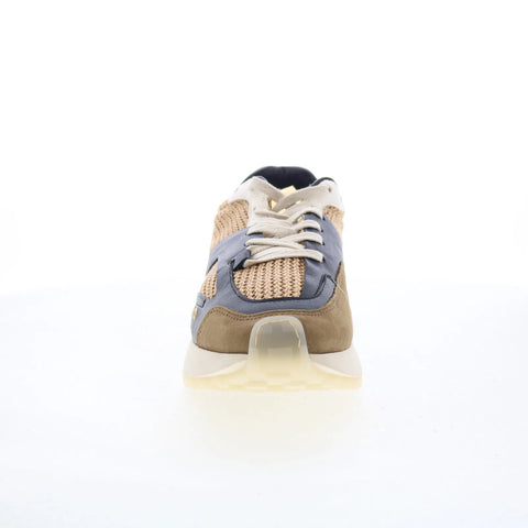 A.S. 98 Gary Womens Brown Leather Lace Up Lifestyle Sneakers Shoes