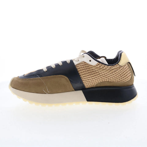 A.S. 98 Gary Womens Brown Leather Lace Up Lifestyle Sneakers Shoes