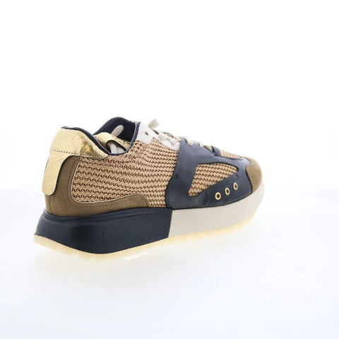 A.S. 98 Gary Womens Brown Leather Lace Up Lifestyle Sneakers Shoes