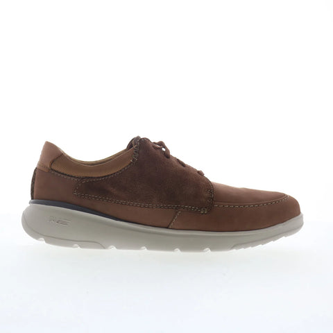 Clarks Gaskill Low 26162927 Mens Brown Suede Lifestyle Sneakers Shoes