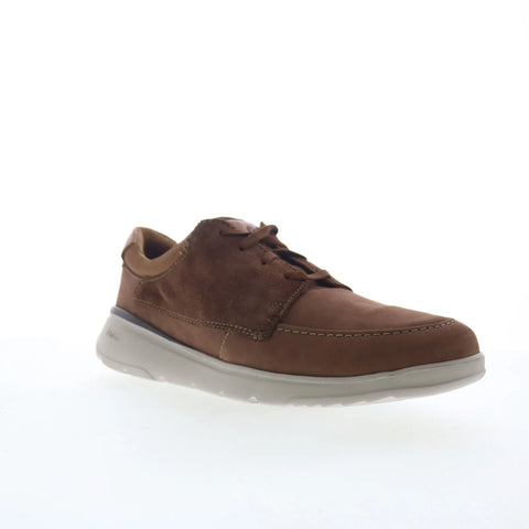 Clarks Gaskill Low 26162927 Mens Brown Suede Lifestyle Sneakers Shoes