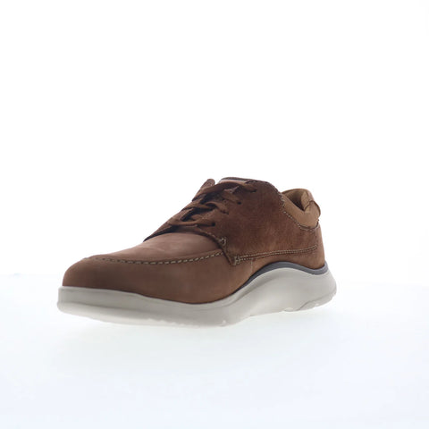Clarks Gaskill Low 26162927 Mens Brown Suede Lifestyle Sneakers Shoes