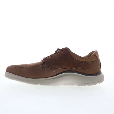 Clarks Gaskill Low 26162927 Mens Brown Suede Lifestyle Sneakers Shoes