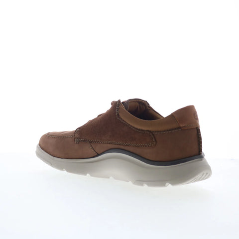 Clarks Gaskill Low 26162927 Mens Brown Suede Lifestyle Sneakers Shoes