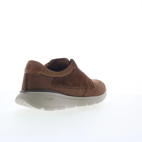 Clarks Gaskill Low 26162927 Mens Brown Suede Lifestyle Sneakers Shoes