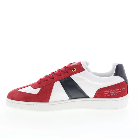 Greats GAT Low GATL01SG-GM5 Mens Red Leather Lifestyle Sneakers Shoes