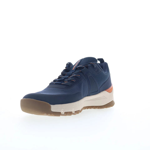 Dunham Gatlyn DHGATLYN Mens Blue Canvas Lace Up Lifestyle Sneakers Shoes