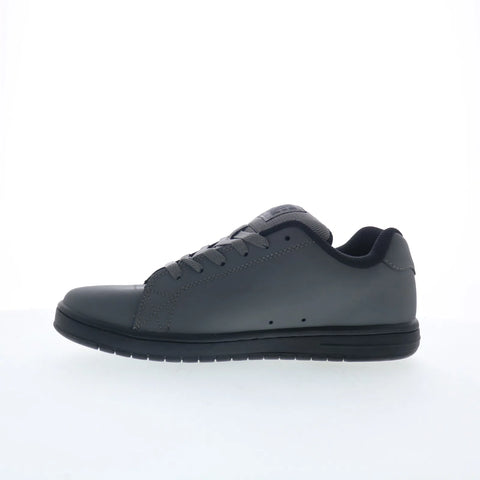 DC Gaveler ADYS100536-PEW Mens Gray Nubuck Skate Inspired Sneakers Shoes