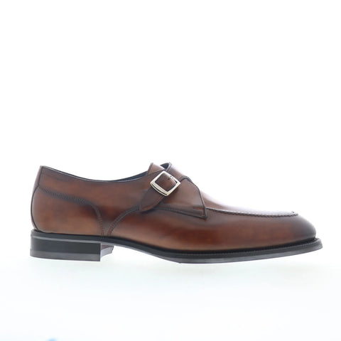Di Bianco Gavello Lined Calfskin Mens Brown Loafers & Slip Ons Casual Shoes