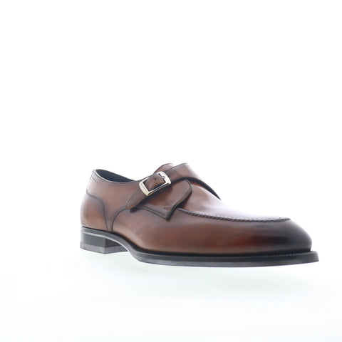 Di Bianco Gavello Lined Calfskin Mens Brown Loafers & Slip Ons Casual Shoes