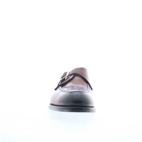 Di Bianco Gavello Lined Calfskin Mens Brown Loafers & Slip Ons Casual Shoes