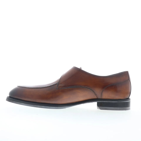 Di Bianco Gavello Lined Calfskin Mens Brown Loafers & Slip Ons Casual Shoes