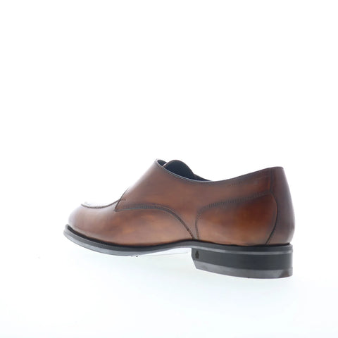 Di Bianco Gavello Lined Calfskin Mens Brown Loafers & Slip Ons Casual Shoes