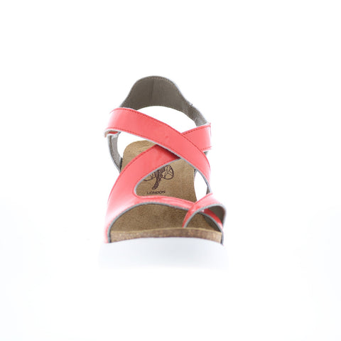 Fly London Gavi GAVI048FLY-002 Womens Red Wedges Sandals Shoes