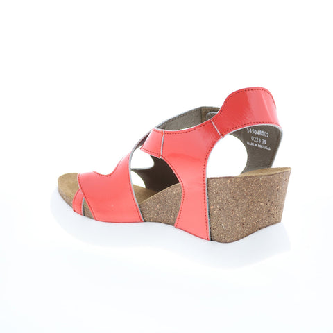 Fly London Gavi GAVI048FLY-002 Womens Red Wedges Sandals Shoes