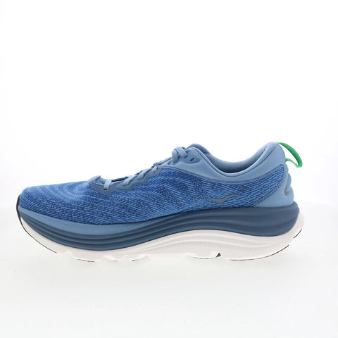 Hoka Gaviota 5 1127929-DHN Mens Blue Mesh Lace Up Athletic Running Shoes