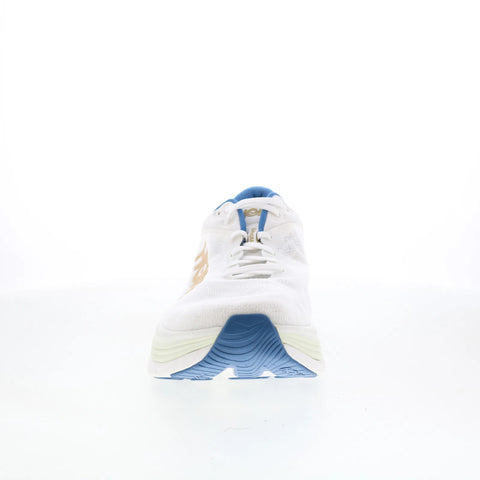 Hoka Gaviota 5 1127929-FTG Mens White Mesh Lace Up Athletic Running Shoes