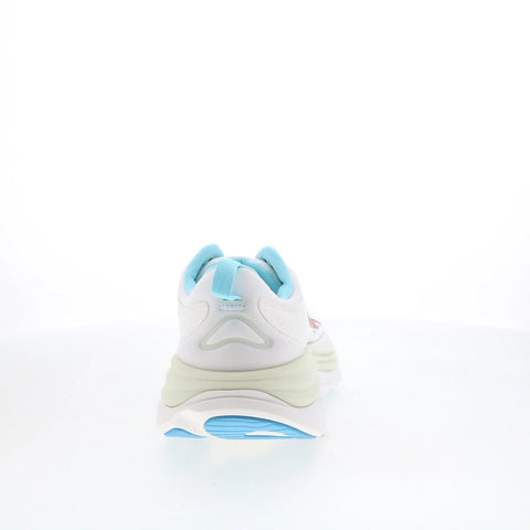 Hoka Gaviota 5 1134235-FTRS Womens White Mesh Lace Up Athletic Running Shoes