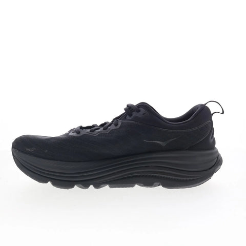 Hoka Gaviota 5 Wide 1134234-BBLC Mens Black Wide Mesh Athletic Running Shoes