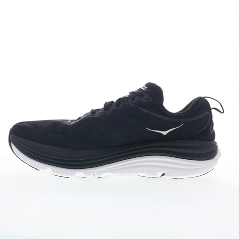 Hoka Gaviota 5 Wide 1134234-BWHT Mens Black Wide Athletic Running Shoes